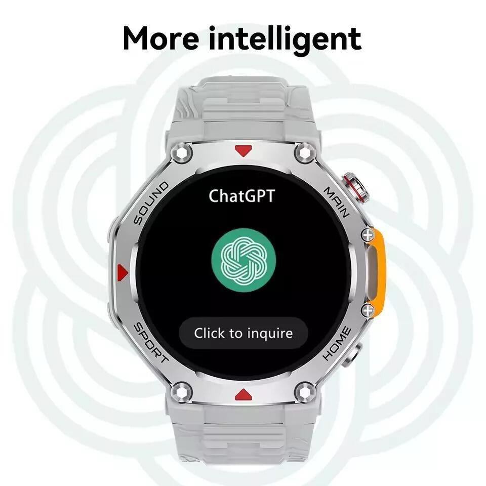 Smartwatch Microwear MA31 Serie 10 Resistente A Água Bússola Chatgpt Lançamento