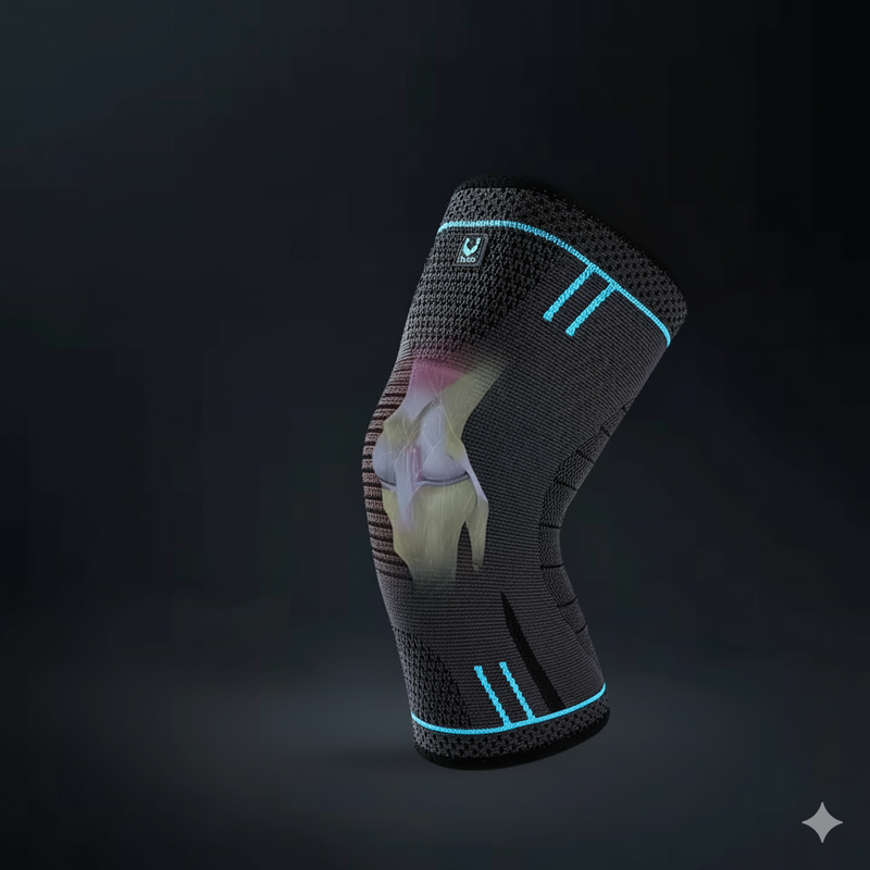 JOELHEIRA DE COMPRESSAO ERGONOMICA